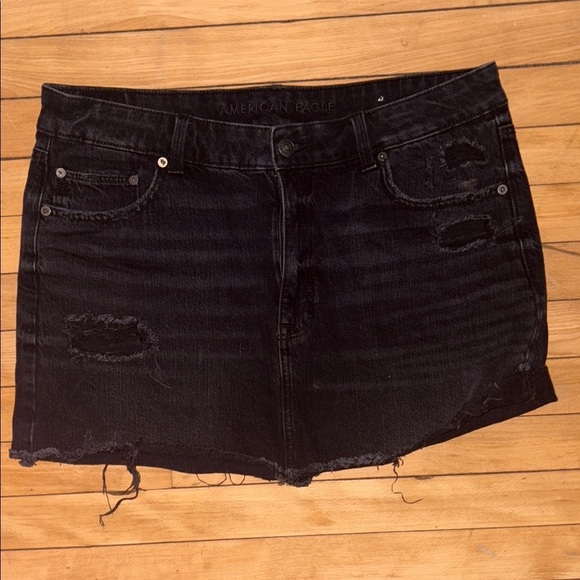 American Eagle Outfitters Dresses & Skirts - American Eagle Outfitters Black Denim Skirt
